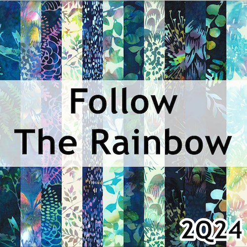 Follow The Rainbow Batik
